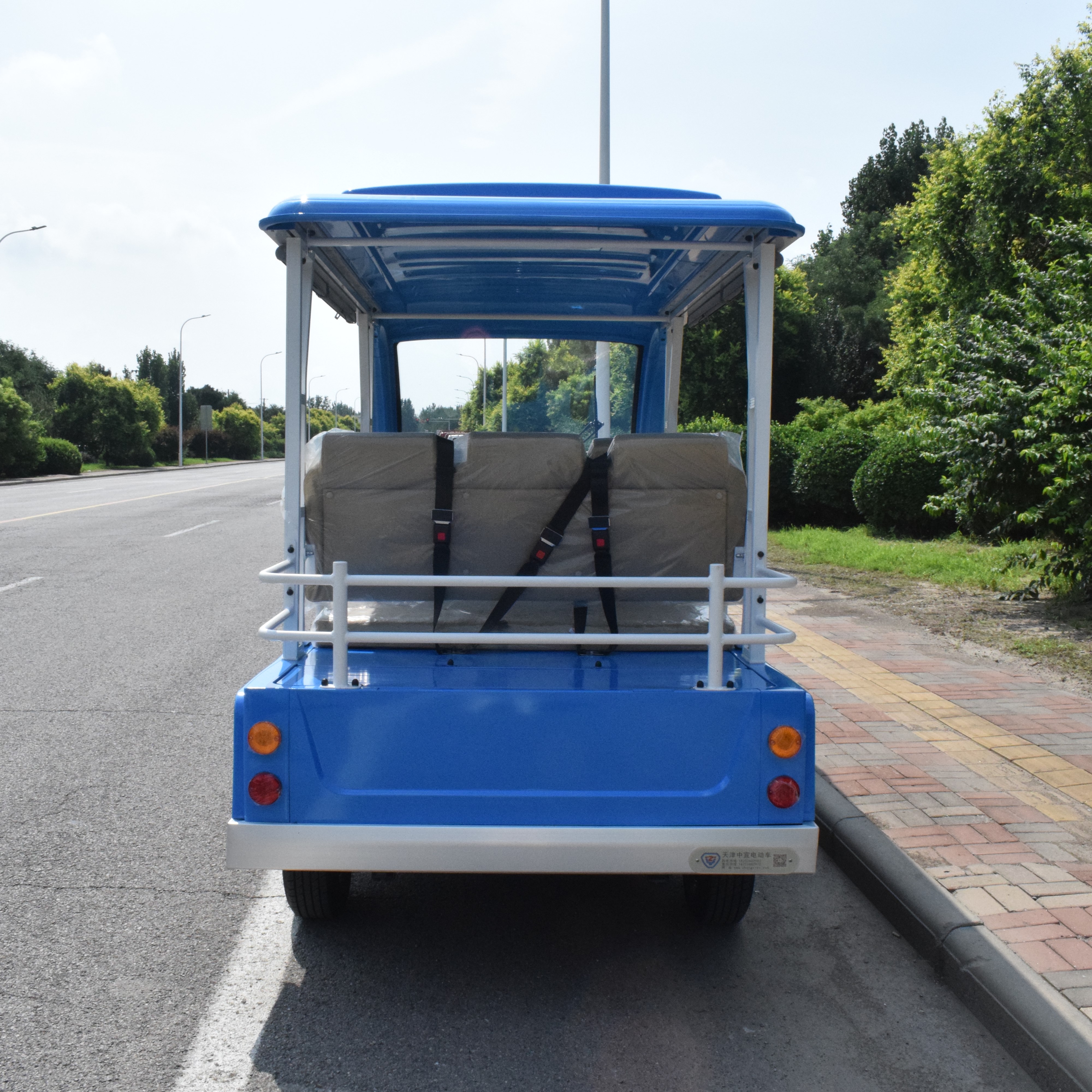 ZYCAR 8-seater electric sightseeing car A8