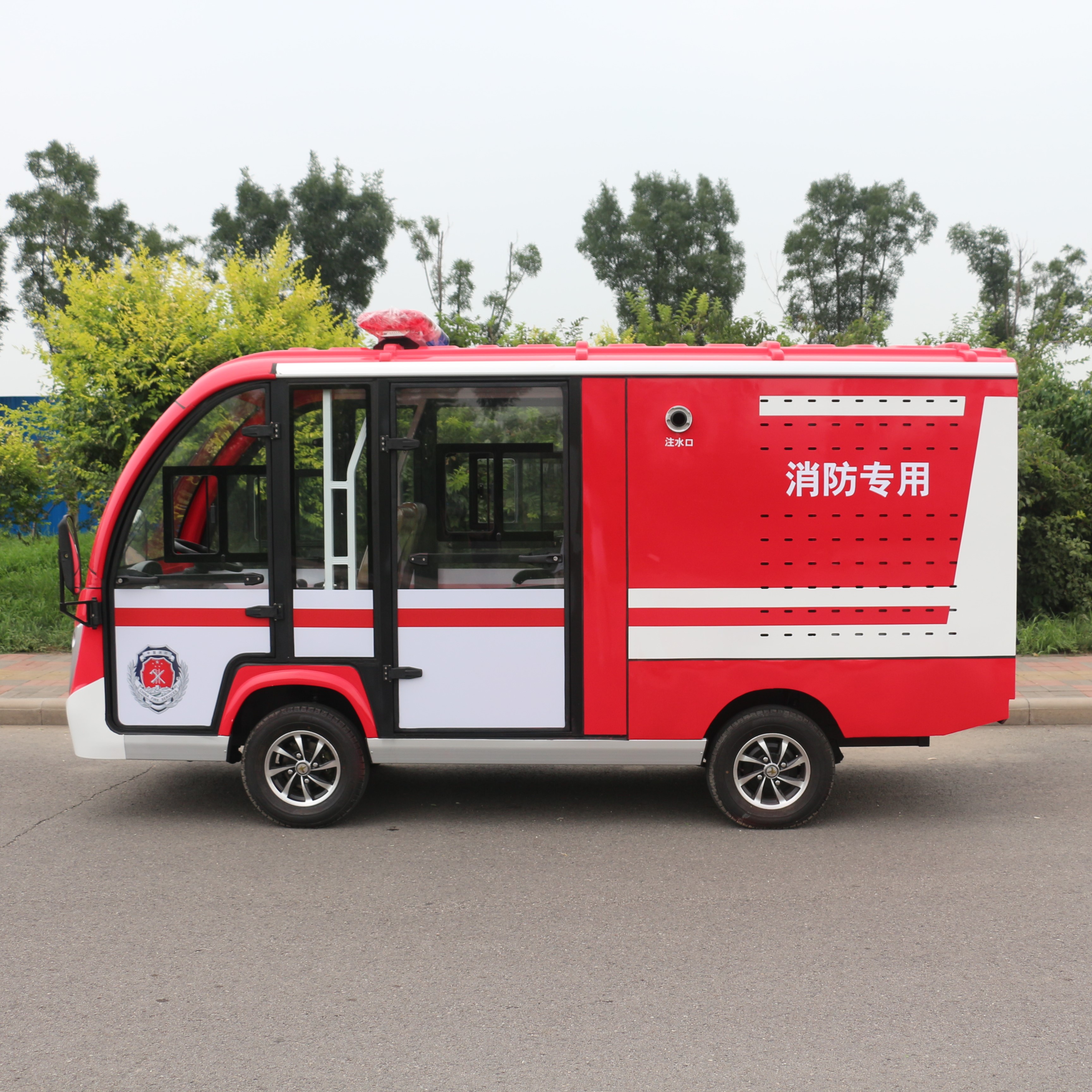 ZYCAR 2 5-ton enclosed electric fire extinguishing fire trucks F5F