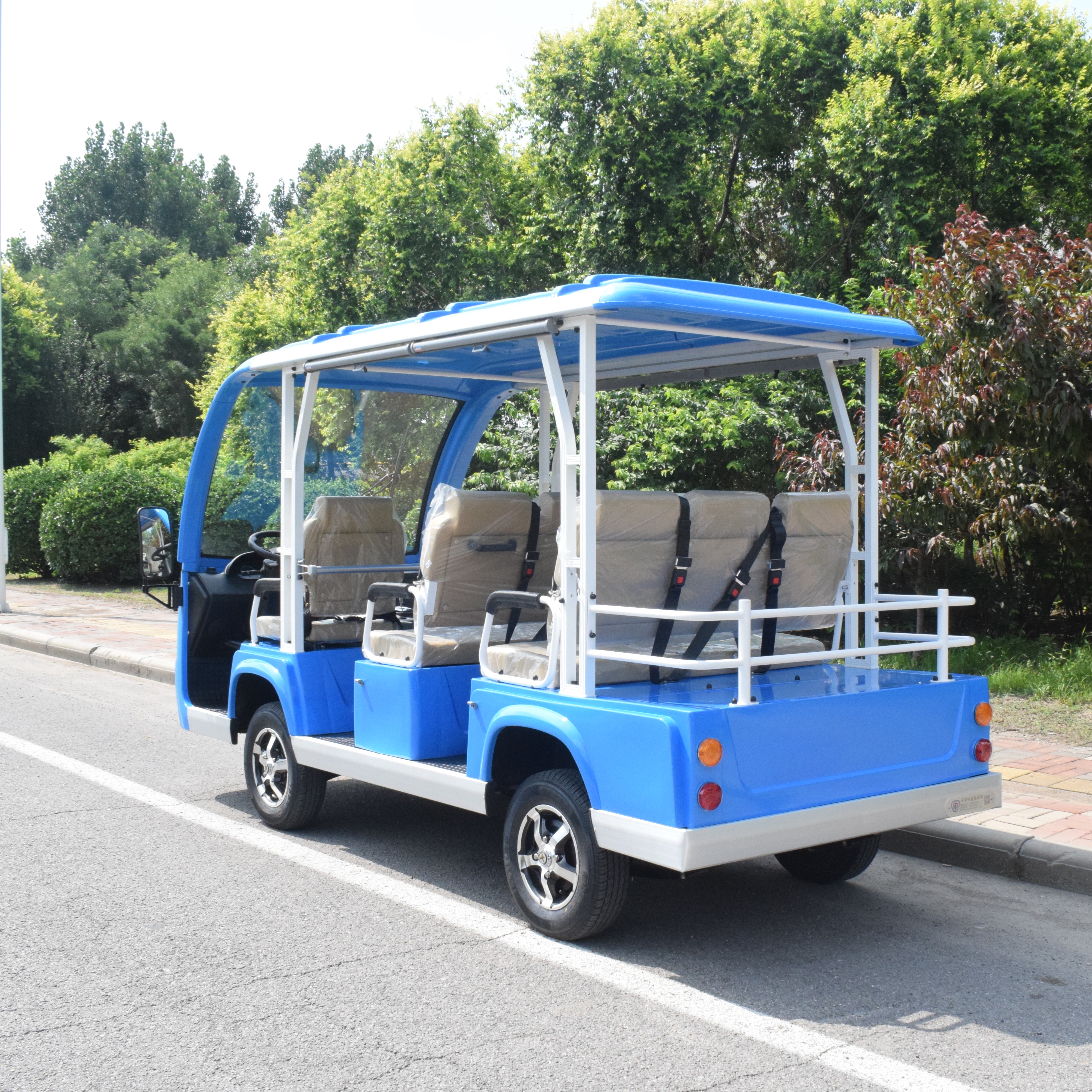 ZYCAR 8-seater electric sightseeing car A8