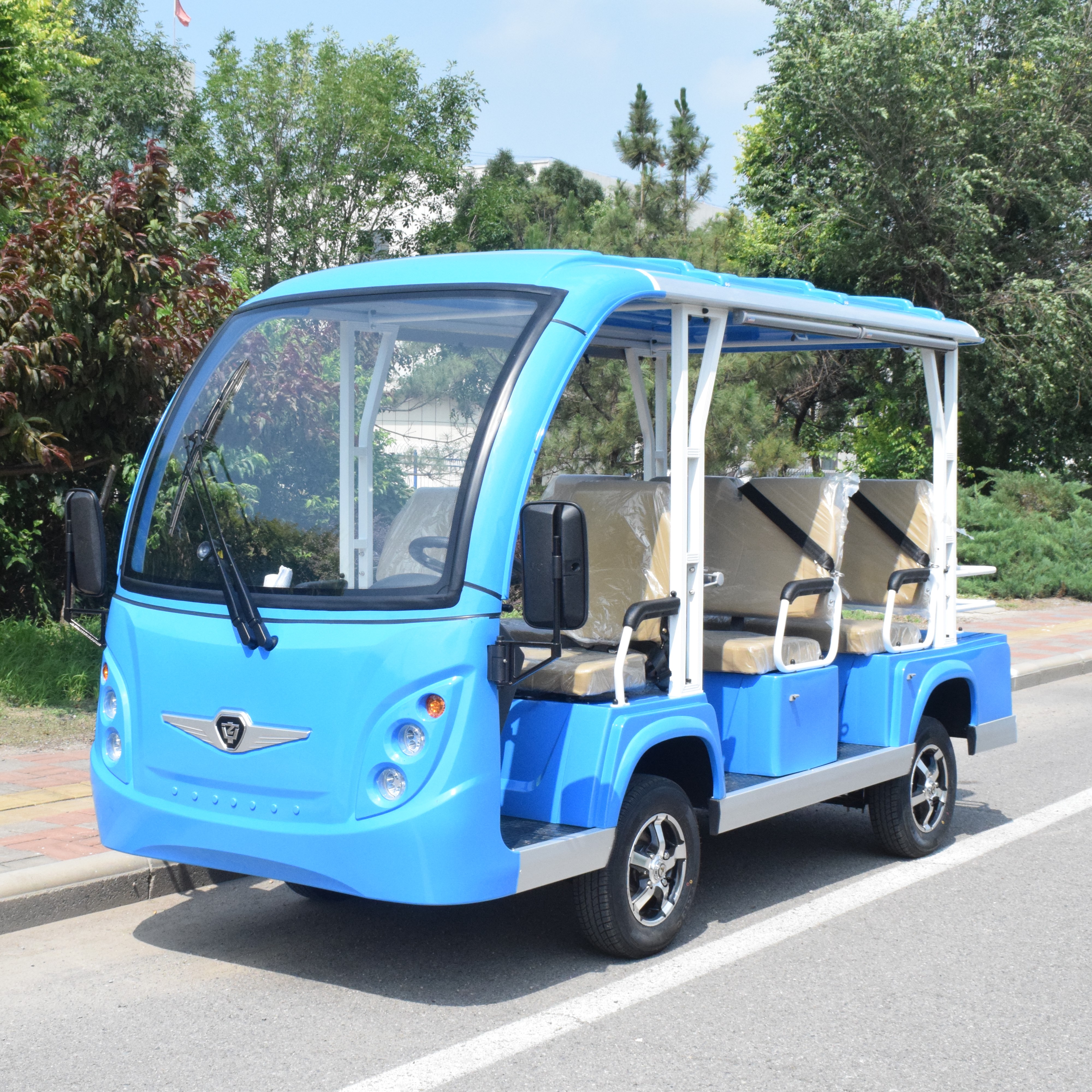 ZYCAR 8-seater electric sightseeing car A8