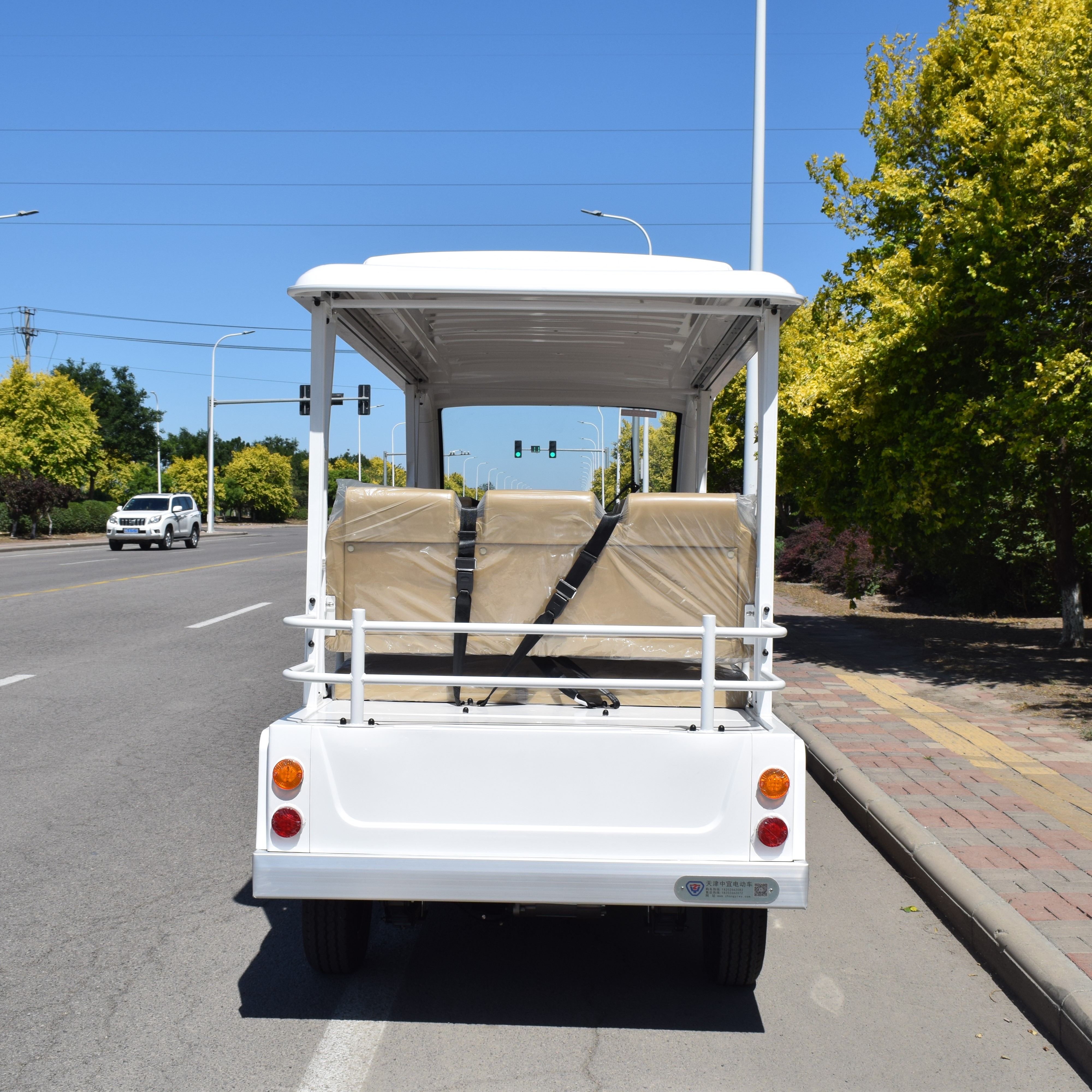 ZYCAR 11-seater electric sightseeing car A11