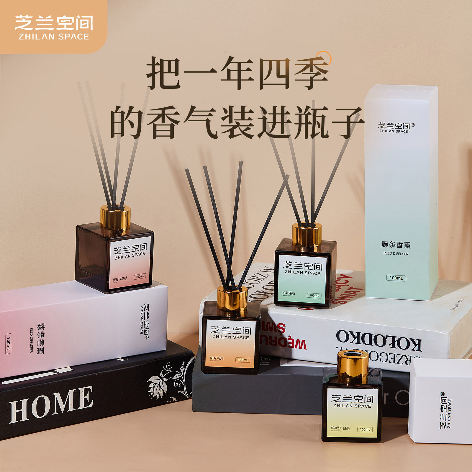 芝兰空间藤条香薰100ml