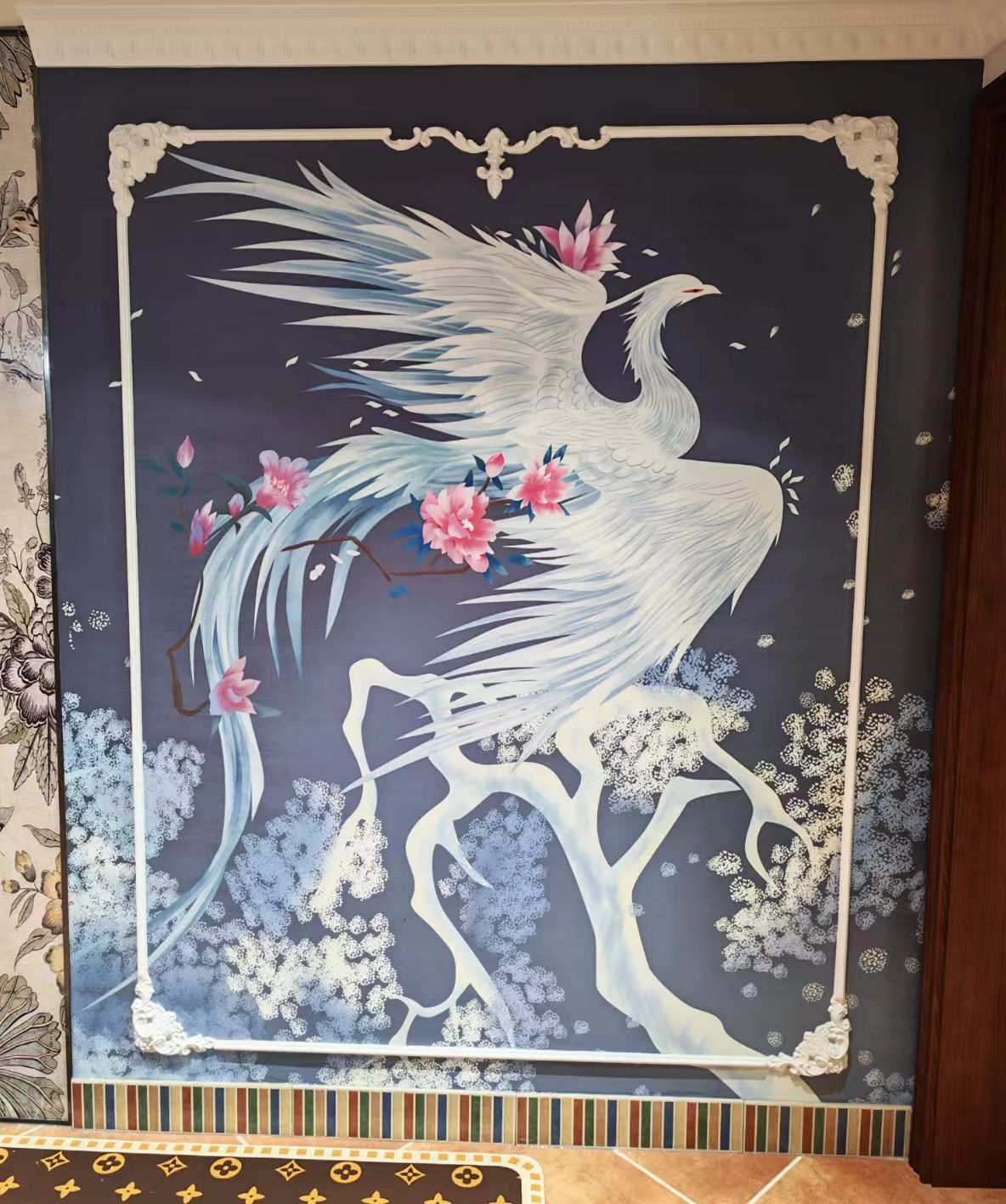 梵润墙布  壁画 窗帘