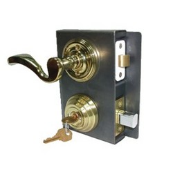 Zinc Die-Cast Lever Lock Kits &amp; Deadbolt With Metal Box DB-700 Locking Metal Box