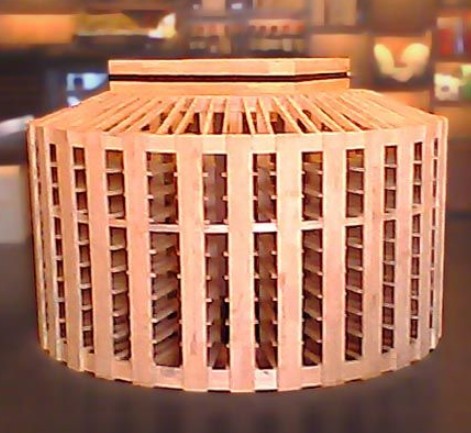 艺术红酒柜展示
