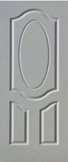 U-sin-HDF White Prime Molded Door