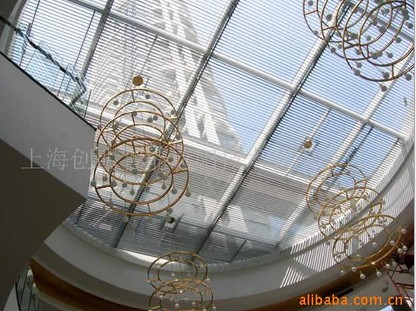 窗帘—中空平板消防通风百叶