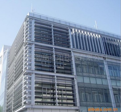 中空梭形百叶遮阳系统