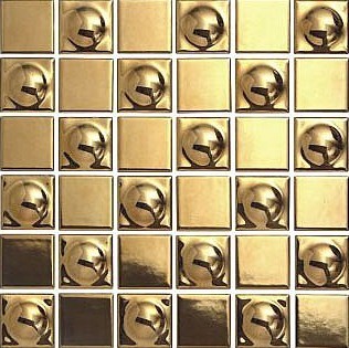 尊品-陶瓷镀金马赛克AT48082