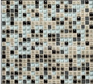 尊品-陶瓷水晶马赛克混拼1258BR