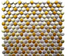 法洛尼亚 马赛克Oval Aluminum Tile