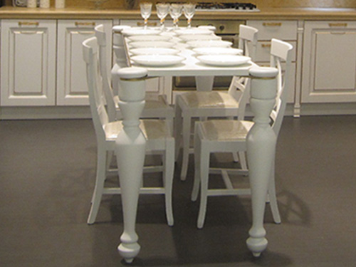 餐桌餐椅 白色欧式