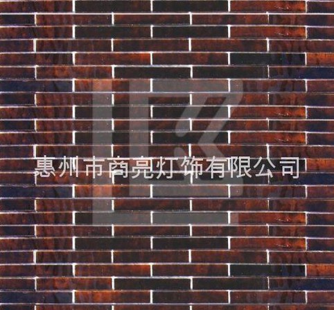 商亮 红棕黑混拼彩色玻璃马赛克